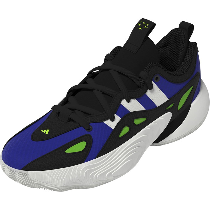 Баскетбольні кросівки Adidas Trae Unlimited (38 EU, блакитний, чорний, білий)