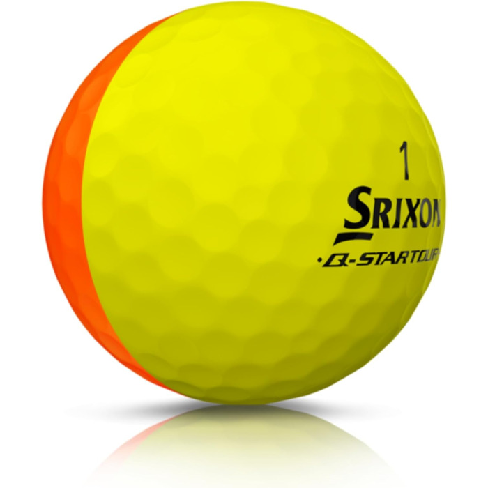 Гольф-м'ячі Srixon Q-Star Divide, 12 шт, тур якість, FastLayer-ядро, висока компресія, ідеальні для короткої гри