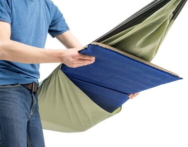 Гамак трекінговий Amazonas Trekking Set XXL Ultra-Light з москітною сіткою та термозахистом, до 150 кг