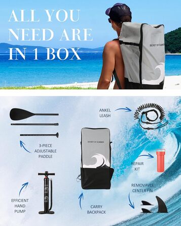 Надувний SUP (Stand Up Paddle Board) 15'2