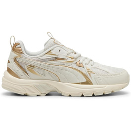 Жіночі кросівки PUMA Milenio Tech Dayinight - Vapor Gray/Puma Gold, 40 EU