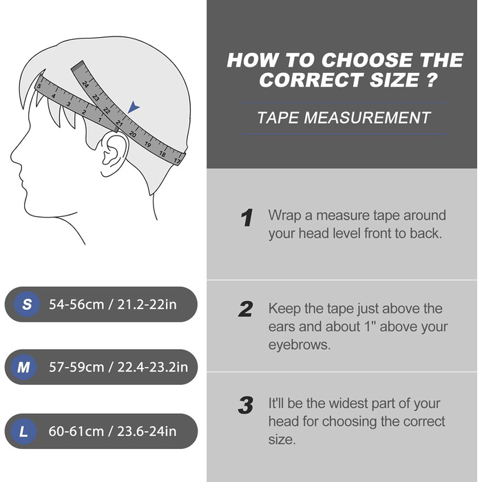 Шолом для лижного спорту та маска Odoland - комплект для жінок та чоловіків, блакитний (60-61 см)