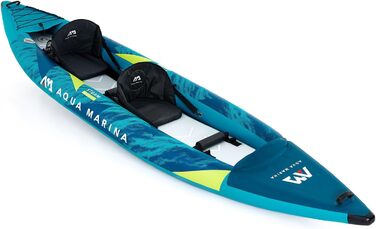 Надувний каяк Aqua Marina Steam-412 для 2 осіб, 412x90 см, Drop Stitch технологія