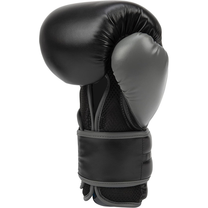 Боксерські рукавички Everlast Powerlock 2R 16oz чорні, універсальні для дорослих