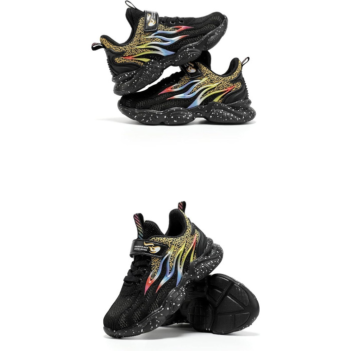 Дитячі кросівки для активного відпочинку: зручні, дихаючі, для хлопчиків та дівчаток. Розміри 28-39, білі та чорні.