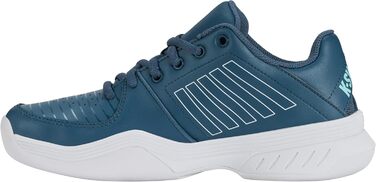 Кросівки для тенісу K-Swiss Kinder Court Express Carpet – унісекс, 38 EU, кольори: Indian Teal, White, Aqua Splash