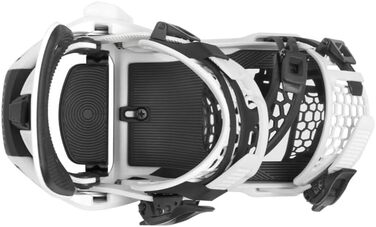Сноубордичні кріплення Nidecker Supermatic для дорослих унісекс, білі, розмір M (4.5-8.5)