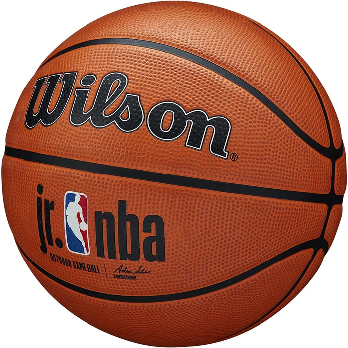 Баскетбольний м'яч Wilson Jr NBA Auth для вулиці, унісекс