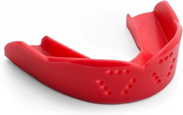 Капа SISU 3D для захисту зубів, універсальна, 7+, червона