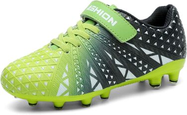 Дитячі футбольні бутси ASHION для футболу та активного відпочинку, розмір 33 EU, блакитно-зелені