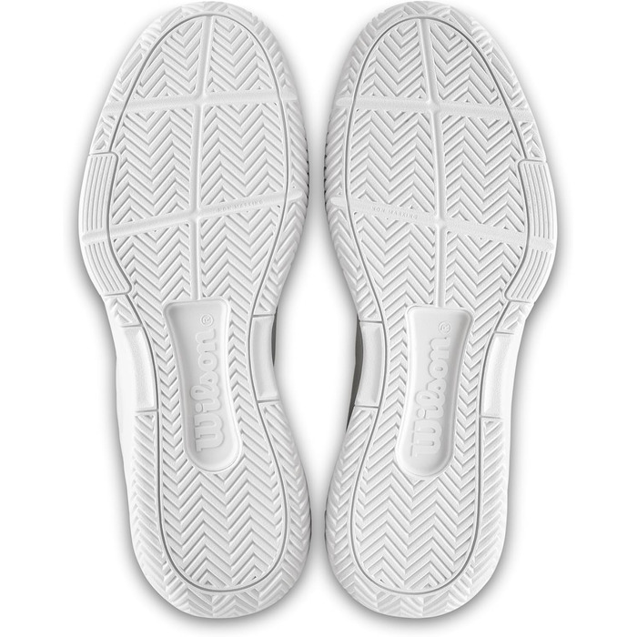 Тенісні кросівки Wilson Courtglide для чоловіків (42 EU, широка колодка, білі)