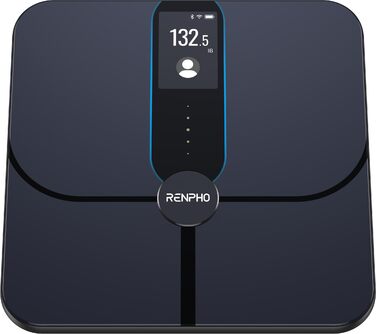 Інтелектуальна вага тіла RENPHO Elis Nova з Wi-Fi та Bluetooth – аналіз складу тіла, 13 показників (вага, жир, м'язи) з підключенням до додатку