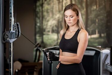 Фитнес рукавички Gym & Gentle для жінок: захист під час спорту, силових тренувань, їзди на велосипеді, бодібілдингу та з гантелями (XS, S, M, L)