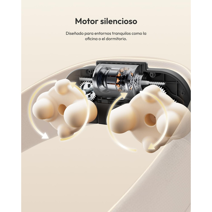 Масажний накид для крісла з підігрівом та 3D масажем, Shiatsu масажер для спини з 3 рівнями інтенсивності, Romm (V-WMN01)