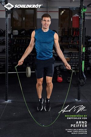 Скакалка для фітнесу Schildkröt Springseil Speed Rope Pro, професійна, швидкісна, в 4-кольоровій коробці
