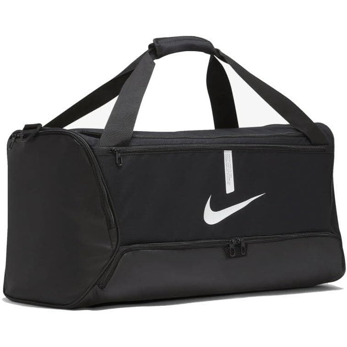 Універсальна спортивна сумка Nike Academy Team, чорна/біла, один розмір