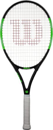 Тенісна ракетка Wilson Blade Elite 105 для дорослих, чорна/зелена/біла, розмір ручки 3 (4 3/8 дюйма)