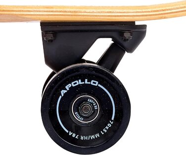 Longboard Apollo Dancer 46x9,5 дюймів, ABEC 9, стильний круїзер для денсингу, трюків і катання, для професіоналів та новачків
