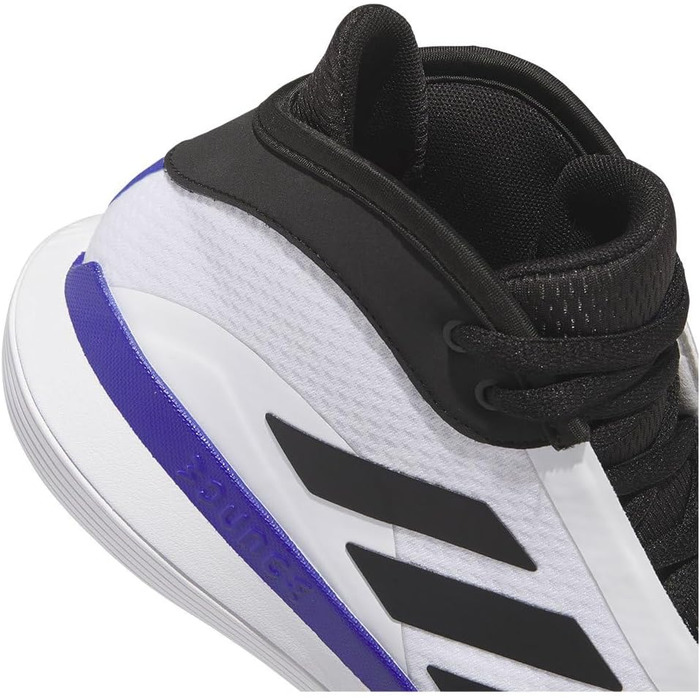 Кросівки Adidas Bounce Legends Low Unisex для баскетболу, 42 EU, Cloud White/Core Black/Lucid Blue