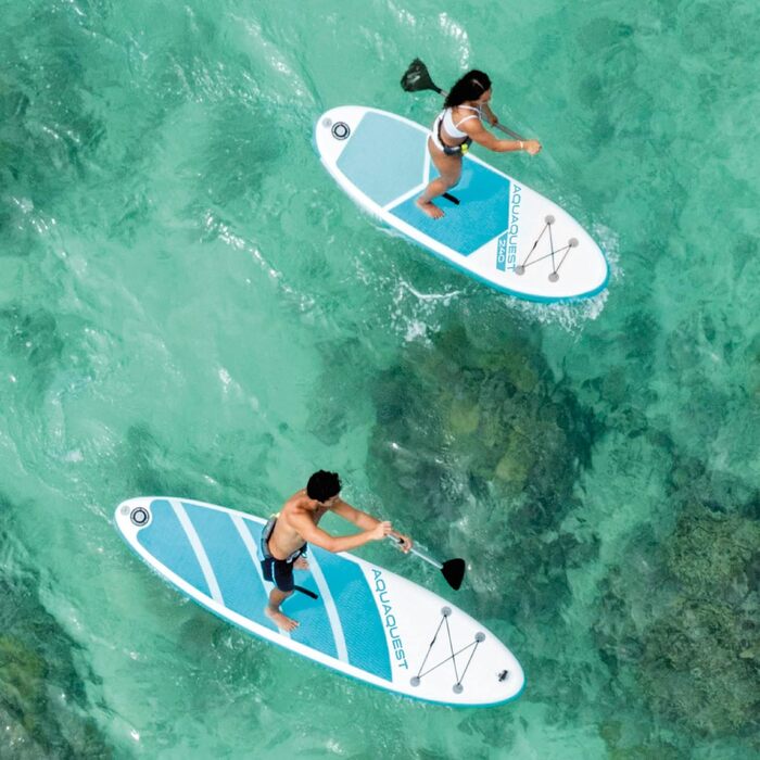Надувний SUP Intex Aqua Quest 240 для юних плавців, 244 x 76 x 13 см, 68241NP