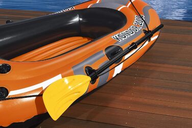 Надувний човен Bestway Kondor 2000, 188x98x30 см, для 1 дорослого і 1 дитини, комплект