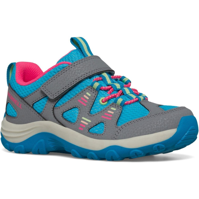 Дитячі трекінгові черевики Merrell Trail Chaser 2, унісекс, сіро-бірюзові