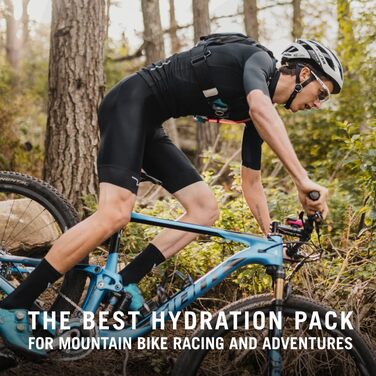 Гідратор USWE Airborne Limited Race Edition для MTB, сірий/чорний, легкий рюкзак для велосипедистів