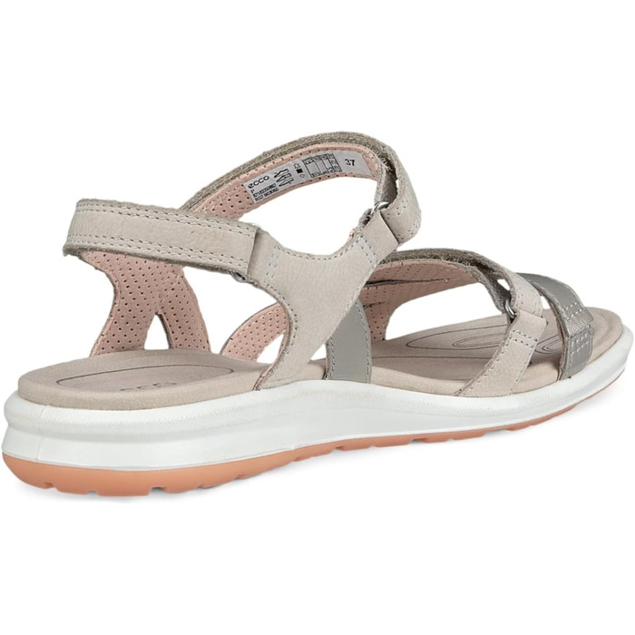 Жіночі сандалії ECCO Cruise II Flat 39 EU, бежевий, сірий, рожевий, пісочний