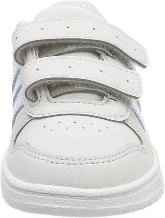 Кросівки баскетбольні adidas Hoops 2.0 CMF C для дітей, сірі та зелені, 27 EU