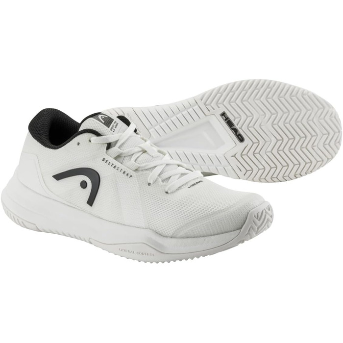 Тенісні кросівки HEAD Sprint Pro 4.0 Junior - унісекс, білий/чорний (36.5 EU)