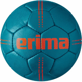 Гандбол Erima Pure Grip Heavy 2, петрол/вогняний корал, тренувальний м'яч