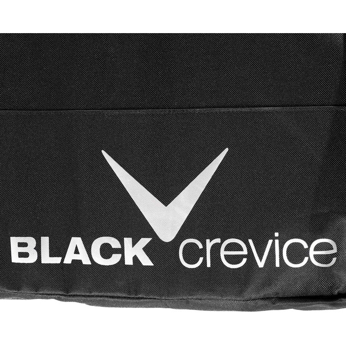 Чохол для сноуборда Black Crevice, з відділенням для взуття, міцний, з м’яким плечовим ременем та ручкою, 35л, 170x26x8 см, червоний/сірий