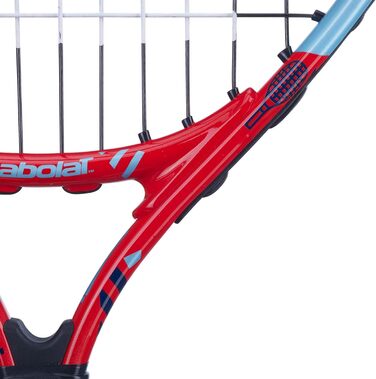 Дитяча тенісна ракетка Babolat Ballfighter 19, 170 г, синьо-червона, натягнута