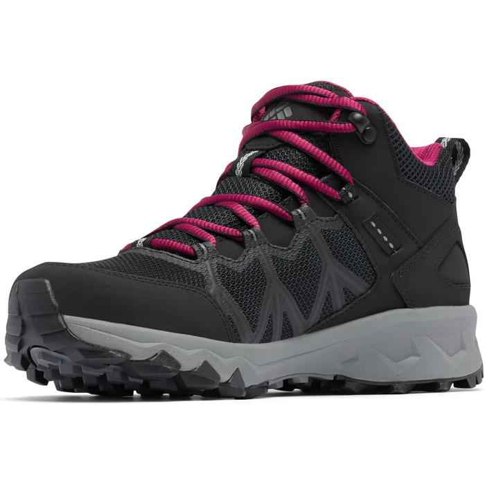 Черевики для хайкінгу Columbia Peakfreak II Mid Outdry WP, чорні (Black x Ti Grey Steel), 39 EU