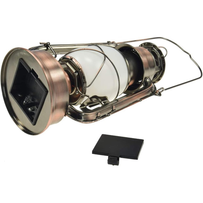 Ліхтар кемпінговий LED ChiliTec з регулюванням яскравості, вінтажний дизайн (мідь, 28 см)