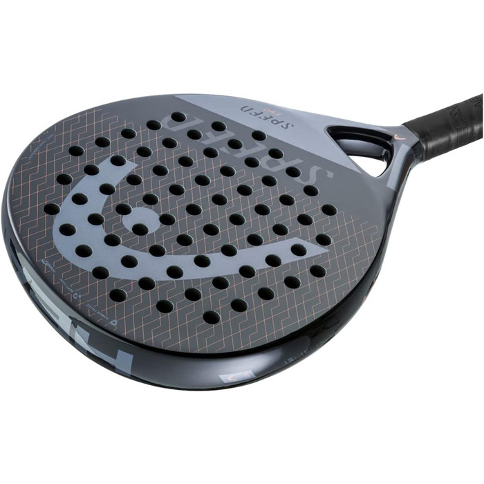 Плече ракетки для падел-тенісу HEAD Evo Speed, чорний, 2023