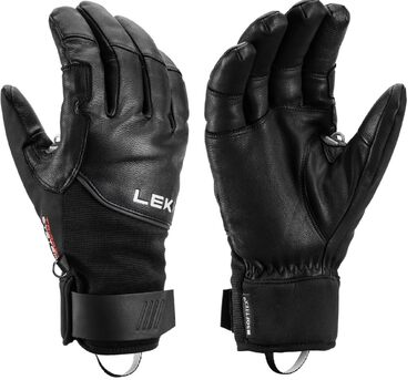 Гірськолижні рукавички LEKI Pegas Lite 3D з системою Trigger 3D та мембраною Soft-TEX, чорні, розмір 7.5