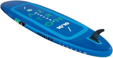 SUP-дошка AZTRON Mercury 330x80x15 см, надувна, з алюмінієвим веслом, плавцем і сумкою, для дорослих, унісекс