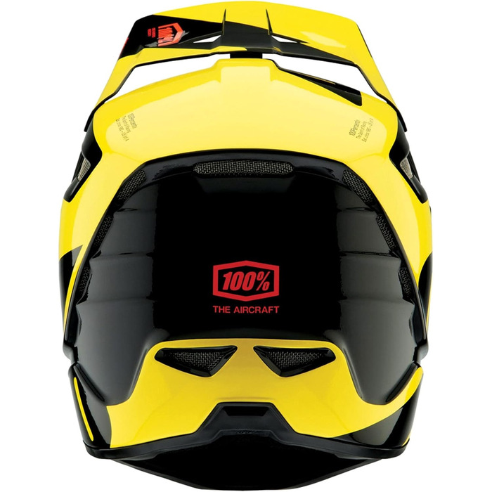 Шолом для даунхілу MTB/BMX, 100% композит, легкий та дихаючий, склопластик, з козирком і підборіддям, жовтий неон, розмір L
