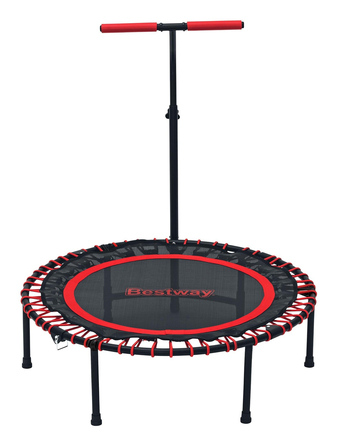 Фітнес-батут Aerobounce Bestway 102см x 135см, модель 2026 (арт. 59124)