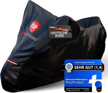 Водонепроникна накривка для мотоцикла Pro2Protect: захист від негоди, для мопедів, ролерів, Vespa, моторолерів