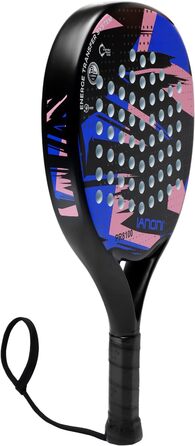 Плече для падел-тенісу з вуглецевим волокном, ядро Eva Memory Flex Foam, легкий, синій