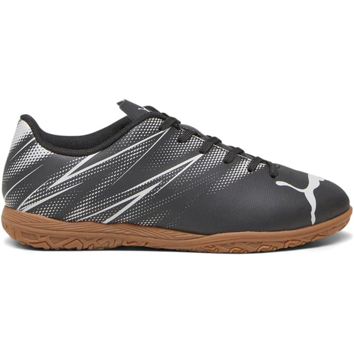 Дитячі кросівки PUMA Attacanto для занять спортом у приміщенні, 36 EU, чорний/сріблястий