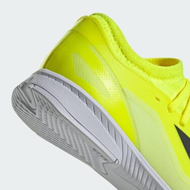 Дитячі футбольні бутси adidas X Crazyfast.3 Indoor для залу, 36 2/3 EU, чорно-жовто-білі