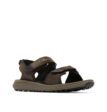 Columbia Konos Hiker 2-Strap: Чоловічі трекінгові сандалі, 44 EU, Cordovan Black