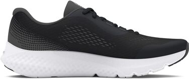 Кросівки для хлопчиків Under Armour Charged Rogue 4, чорний, Castlerock, білий, 35.5 EU