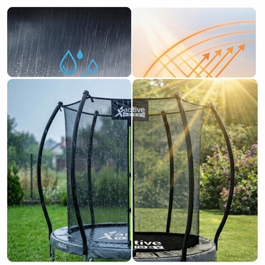 Батут із сіткою Active Hobby 374 см FT 12 (365-374 см)