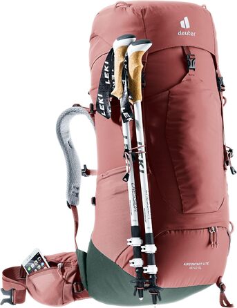Рюкзак для трекінгу Deuter Aircontact Lite 45+10 SL жіночий, легкий