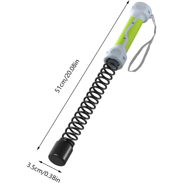 Биттям канати для фітнесу: бездротові канати для тренувань вдома та в спортзалі (зелені)