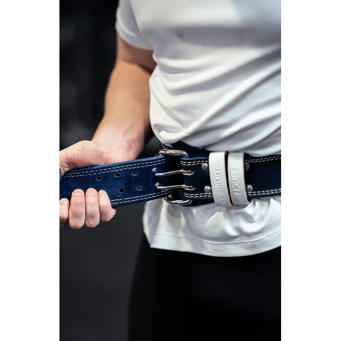 Пояс для важкої атлетики Weightlifting House Elite зі шкіри
